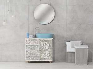 Umywalka nablatowa Ravon Space 54x33,5x13,5 cm, kolor mat lub połysk paleta RAL lub NCS