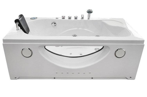 WANNA SPA Z HYDROMASAŻEM JACUZZI AQUAPEUTIC AQ-1633, PLUS 1-osobowa 168x86x60 cm, lewa