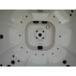 Wanna zewnętrzna SPA z hydromasażem AQ-138, 222x222x97 cm, bez obudowy