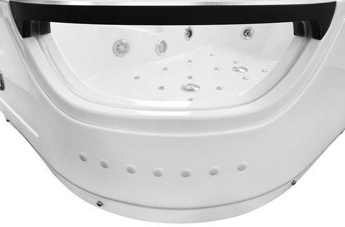 WANNA SPA Z HYDROMASAŻEM JACUZZI AQUAPEUTIC AQ-1665 TOP, 2-osobowa, 180x120x63 cm, prawa