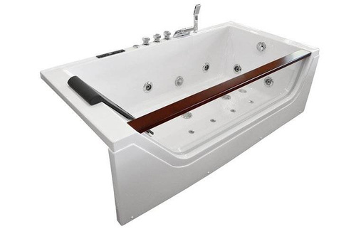 WANNA SPA Z HYDROMASAŻEM JACUZZI AQUAPEUTIC AQ-807, 1-osobowa 180x90x59cm lewa