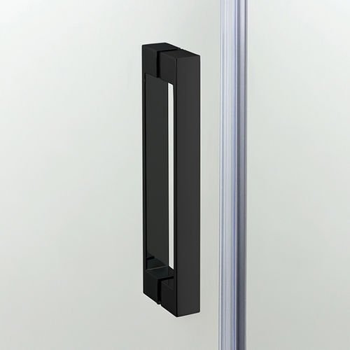 Kabina prysznicowa półokrągła New Komfort Black 90x90x195