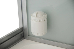 Kabino-sauna sucho-parowa z funkcją hydromasażu AQ-752, 180 x 110 x 223 cm, biała, lewa