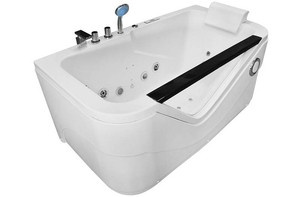 WANNA SPA Z HYDROMASAŻEM JACUZZI AQUAPEUTIC AQ-61, 1-osobowa 150x80x62 cm, prawa