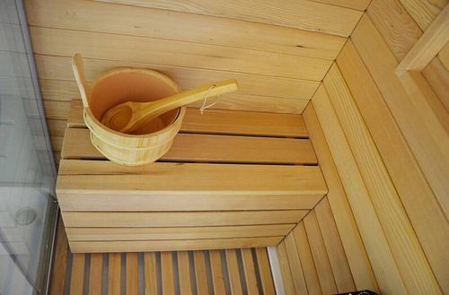 Kabino-sauna sucho-parowa z funkcją hydromasażu AQ-752, 180 x 110 x 223 cm, biała, lewa