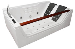 WANNA SPA Z HYDROMASAŻEM JACUZZI AQUAPEUTIC AQ-810, 2-osobowa 180x120x61cm lewa