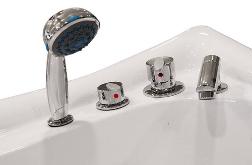 WANNA Z HYDROMASAŻEM NAROŻNA JACUZZI AQUAPEUTIC AQ-311, 2-osobowa 150x150x75 cm