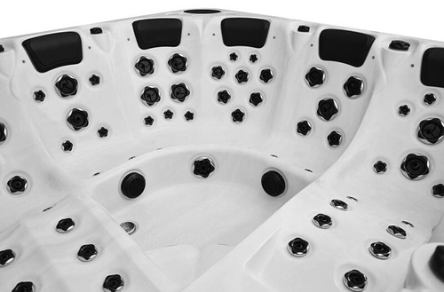 WANNA ZEWNĘTRZNA Z HYDROMASAŻEM AQUAPEUTIC 1343 6-osobowa, 230X230X95 CM