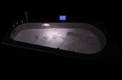 WANNA SPA Z HYDROMASAŻEM ASYMETRYCZNA AQUAPEUTIC AQ-07A, 1-osobowa 170x100x70 cm