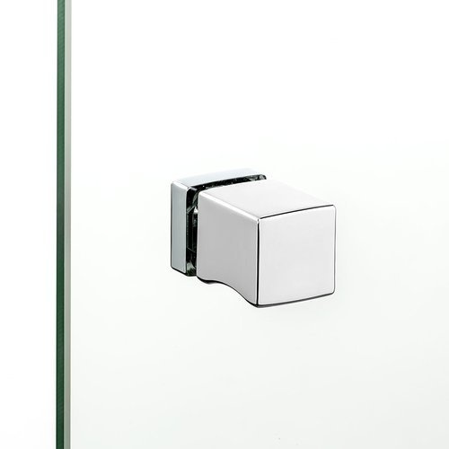 Parawan wannowy New Soleo 1-elementowy, uchylny, 60x140 cm, lewy/prawy, srebrny