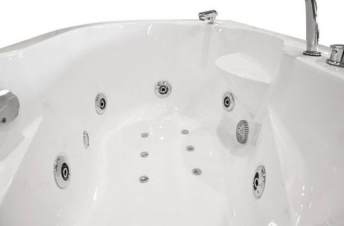 WANNA SPA Z HYDROMASAŻEM JACUZZI AQUAPEUTIC AQ-202, 1-osobowa 150x100x62 cm, prawa