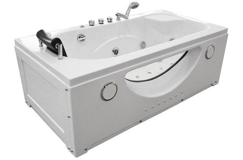 WANNA SPA Z HYDROMASAŻEM JACUZZI AQUAPEUTIC AQ-1633, PLUS 1-osobowa 168x86x60 cm, lewa