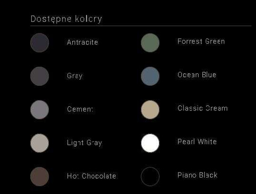 Przelew wannowy z syfonem czyszczonym od góry i korkiem klik-klak, kolor