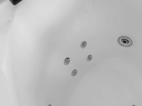 WANNA SPA Z HYDROMASAŻEM JACUZZI AQUAPEUTIC AQ-0076, 1-osobowa 170x85x59 cm, prawa