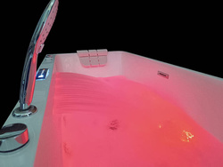 WANNA WOLNOSTOJĄCA SPA Z HYDROMASAŻEM JACUZZI AQUAPEUTIC AQ-1801, 1-osobowa 150x75x58 cm