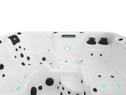 WANNA ZEWNĘTRZNA Z HYDROMASAŻEM AQUAPEUTIC 1313, 5-osobowa, 220x220x95 cm
