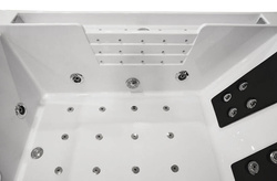 WANNA SPA Z HYDROMASAŻEM JACUZZI AQUAPEUTIC AQ-810, 2-osobowa 180x120x61cm lewa
