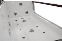 WANNA SPA Z HYDROMASAŻEM JACUZZI AQUAPEUTIC AQ-807, 1-osobowa 180x90x59cm lewa