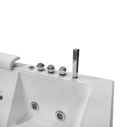 WANNA SPA Z HYDROMASAŻEM JACUZZI AQUAPEUTIC AQ-8033, 2-osobowa 182x150x62 cm