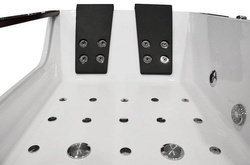 WANNA SPA Z HYDROMASAŻEM JACUZZI AQUAPEUTIC AQ-808, 2-osobowa 180x120x61cm lewa