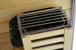 Kabino-sauna sucho-parowa z funkcją hydromasażu AQ-752, 180 x 110 x 223 cm, biała, lewa