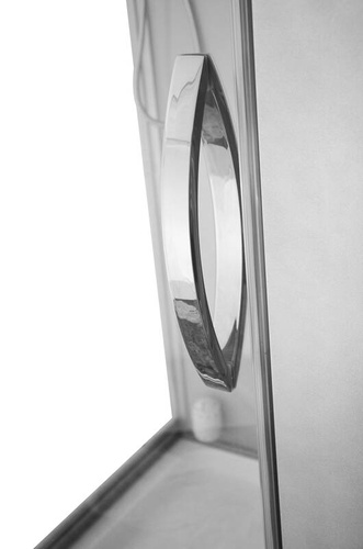 Kabino-sauna sucho-parowa z funkcją hydromasażu AQ-752, 180 x 110 x 223 cm, biała, lewa