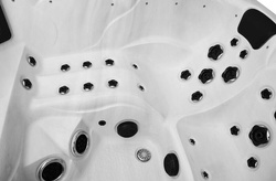 WANNA ZEWNĘTRZNA Z HYDROMASAŻEM AQUAPEUTIC 1343 6-osobowa, 230X230X95 CM