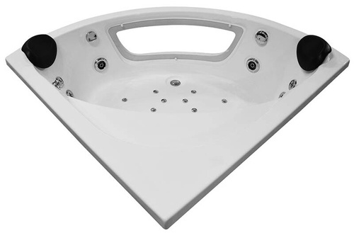 Kabino-sauna sucho-parowa z funkcją hydromasażu AQ-1549, 135X135X220 cm