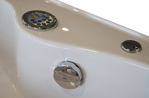 WANNA SPA Z HYDROMASAŻEM JACUZZI AQUAPEUTIC AQ-1638 TOP, 2-osobowa 150x150x55,5 cm