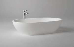 Umywalka Ravon Modern nablatowa 53,5 x 34 x 13 cm, biały połysk