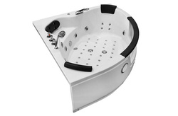 Wanna z hydromasażem narożna SPA AQ-1004 2-osobowa, 152x152x56 cm