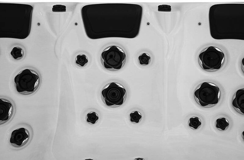 WANNA ZEWNĘTRZNA Z HYDROMASAŻEM AQUAPEUTIC 1343 6-osobowa, 230X230X95 CM