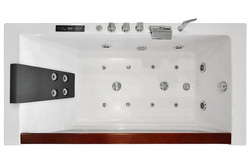WANNA SPA Z HYDROMASAŻEM JACUZZI AQUAPEUTIC AQ-807, 1-osobowa 180x90x59cm lewa