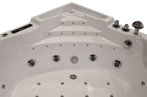 WANNA SPA Z HYDROMASAŻEM JACUZZI AQUAPEUTIC AQ-1678 PLUS, 2-osobowa 150x150x62 cm