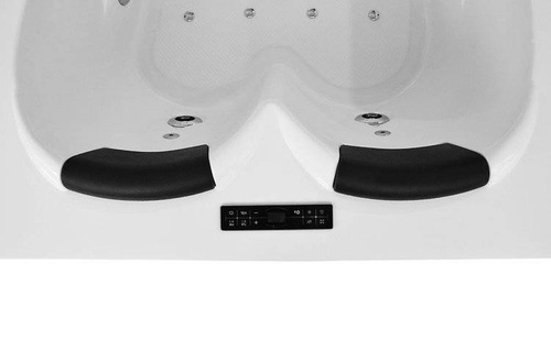 WANNA SPA Z HYDROMASAŻEM JACUZZI AQUAPEUTIC AQ-1665 PRESTIGE, 2-osobowa, 180x120x63 cm, lewa