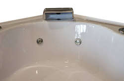 WANNA SPA Z HYDROMASAŻEM JACUZZI AQUAPEUTIC AQ-1638, 2-osobowa 150x150x55,5 cm
