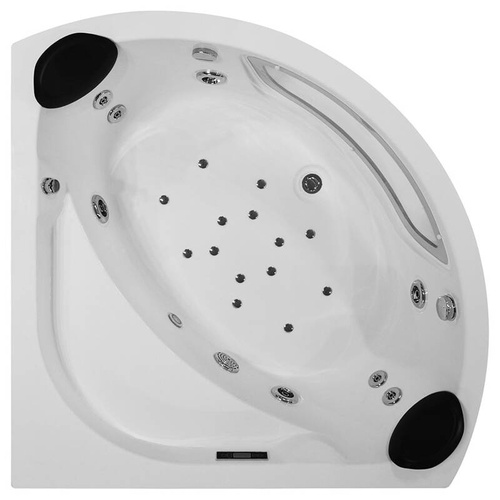 Kabino-sauna sucho-parowa z funkcją hydromasażu AQ-1549, 135X135X220 cm