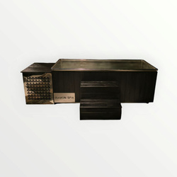 Wanna do kąpieli lodowych Coller RavonSpa Stal Nierdzewna 2300 x 900  x 70