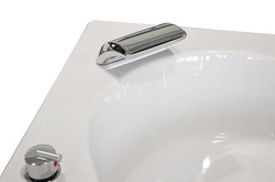 WANNA Z HYDROMASAŻEM NAROŻNA JACUZZI AQUAPEUTIC AQ-636 TOP, 2-osobowa 135x135x60 cm