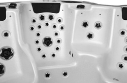 WANNA ZEWNĘTRZNA Z HYDROMASAŻEM AQUAPEUTIC 1513 6-osobowa 240x240x98 cm