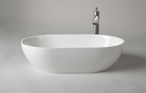 Umywalka nablatowa Ravon Space 54x33,5x13,5 cm, biały mat lub połysk