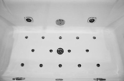 WANNA SPA Z HYDROMASAŻEM JACUZZI AQUAPEUTIC AQ-1100 1-osobowa 170x80x65 cm