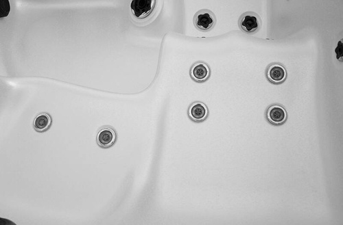 WANNA ZEWNĘTRZNA Z HYDROMASAŻEM AQUAPEUTIC 1513 6-osobowa 240x240x98 cm