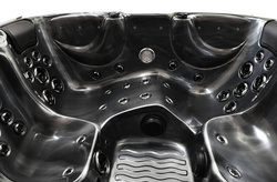 WANNA ZEWNĘTRZNA Z HYDROMASAŻEM AQUAPEUTIC 1661, 5-osobowa 200x200x80 cm, z obudową