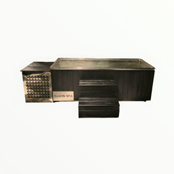 Wanna do kąpieli lodowych Coller RavonSpa Stal Nierdzewna 2300 x 900  x 70