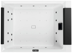 Wanna z hydromasażem Divina M Outdoor SPA Standard Novellini, 190x140x75 cm