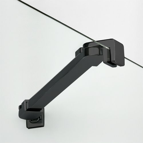 Kabina prysznicowa prostokątna New Renoma Black 100x80x195, prawa