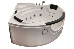WANNA SPA Z HYDROMASAŻEM JACUZZI AQUAPEUTIC AQ-1678 TOP, 2-osobowa 150x150x62 cm