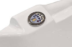 WANNA Z HYDROMASAŻEM NAROŻNA JACUZZI AQUAPEUTIC AQ-311, 2-osobowa 150x150x75 cm