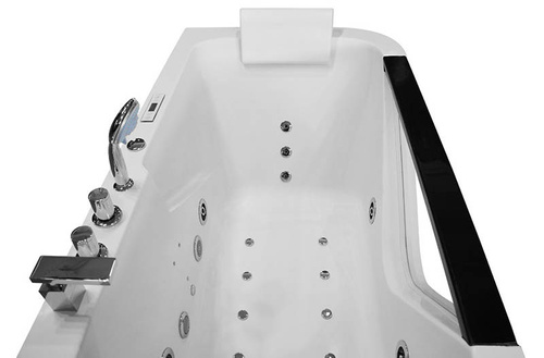 WANNA SPA Z HYDROMASAŻEM JACUZZI AQUAPEUTIC AQ-61, 1-osobowa 150x80x62 cm, prawa